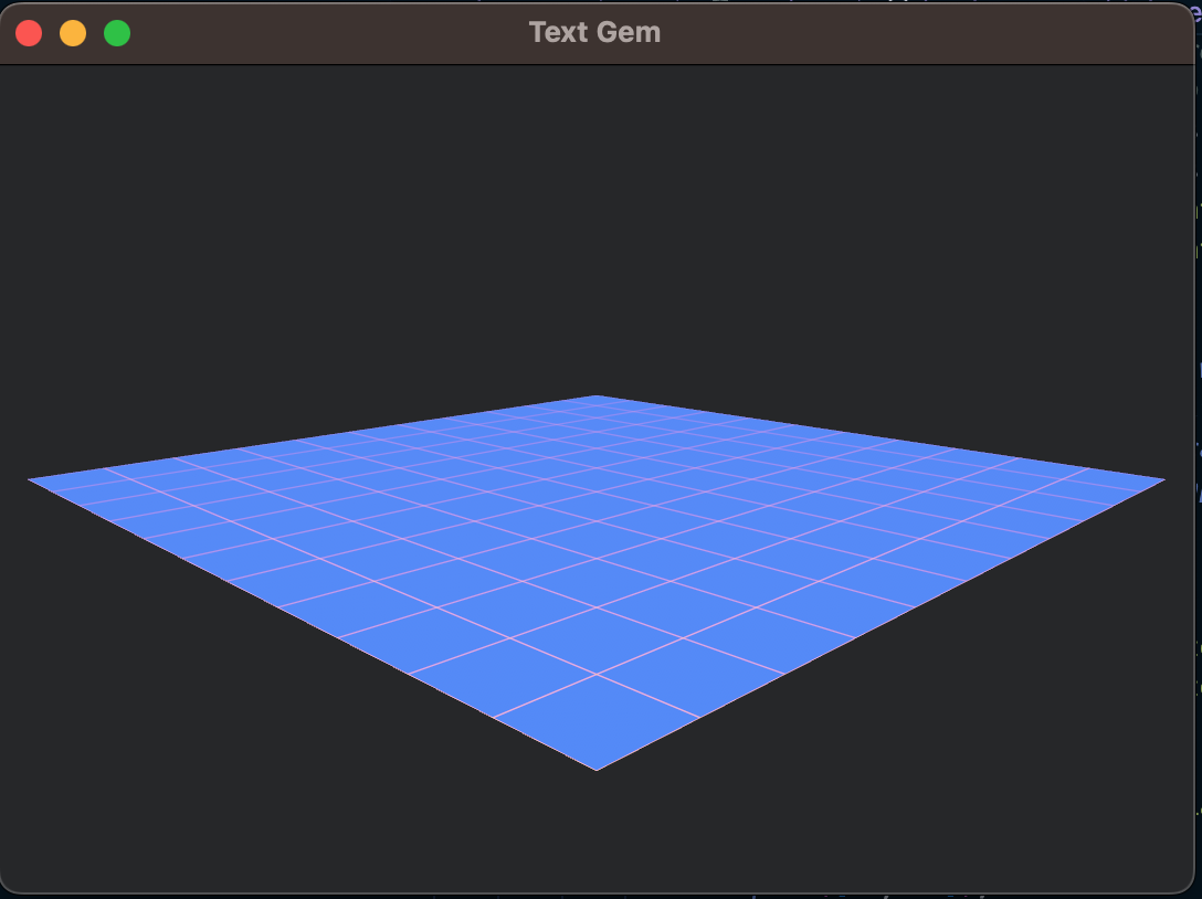 Grid Plane With 10 Subdivisions